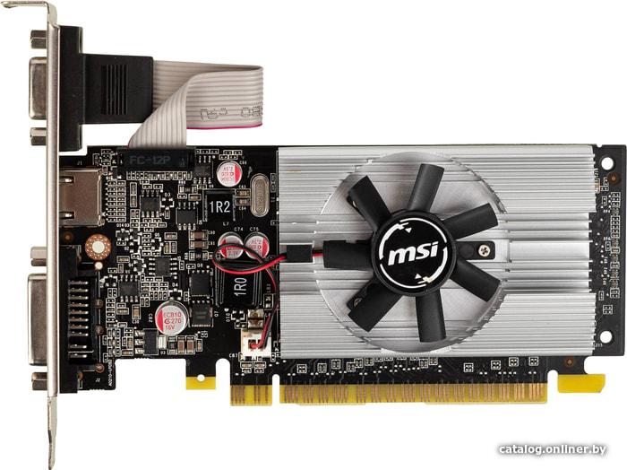 NVIDIA GeForce MSI 210 (N210-1GD3/LP) 1024MB DDR3 (64bit, 460/800MHz) DVI HDMI RTL