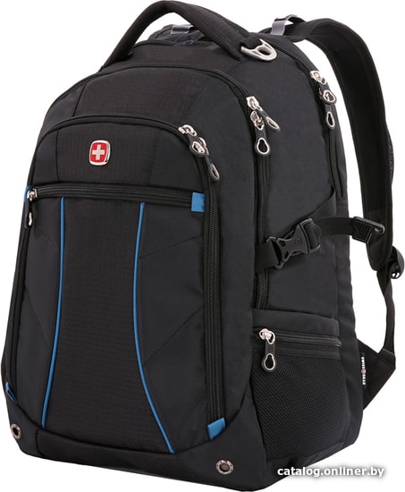 Рюкзак Swissgear 15'' SA3118203408 чёрный/синий 36x19x47см 32л
