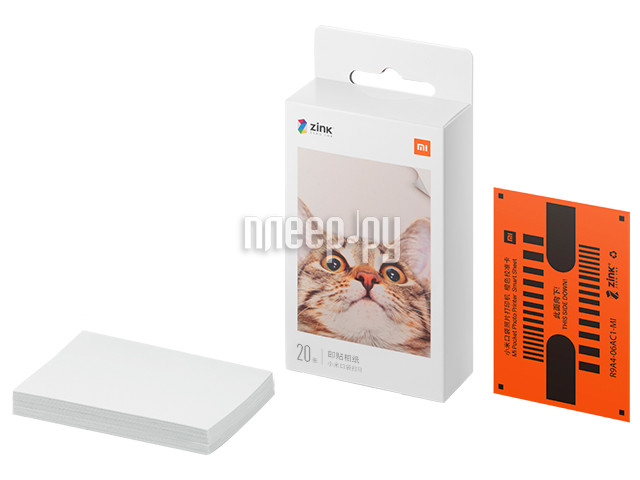 Бумага Xiaomi Mi Portable Photo Printer Paper 2x3-inch для принтеров 20 листов TEJ4019GL