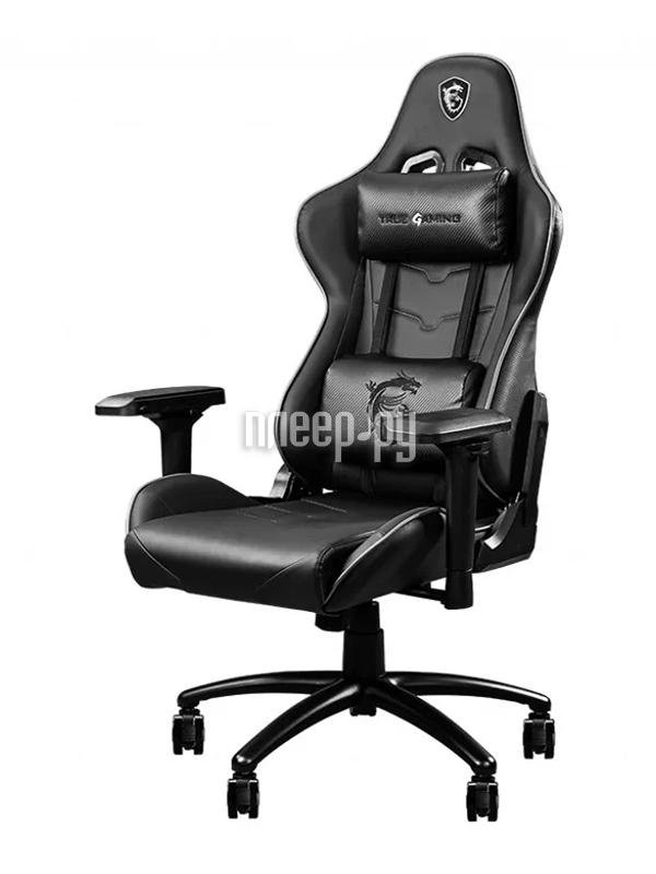 Компьютерное кресло MSI MAG CH120 I чёрное (ПХВ-кожа, 4D подлокотники, газпатрон 4 класс) 9S6-B0Y10D-026