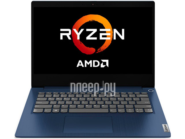 Ноутбук Lenovo IdeaPad 3 14ALC6 (AMD Ryzen 3 5300U 2.6GHz/8192Mb/512Gb SSD/AMD Radeon Graphics/Wi-Fi/Cam/14/1920x1080/No OS) 82KT002VRK