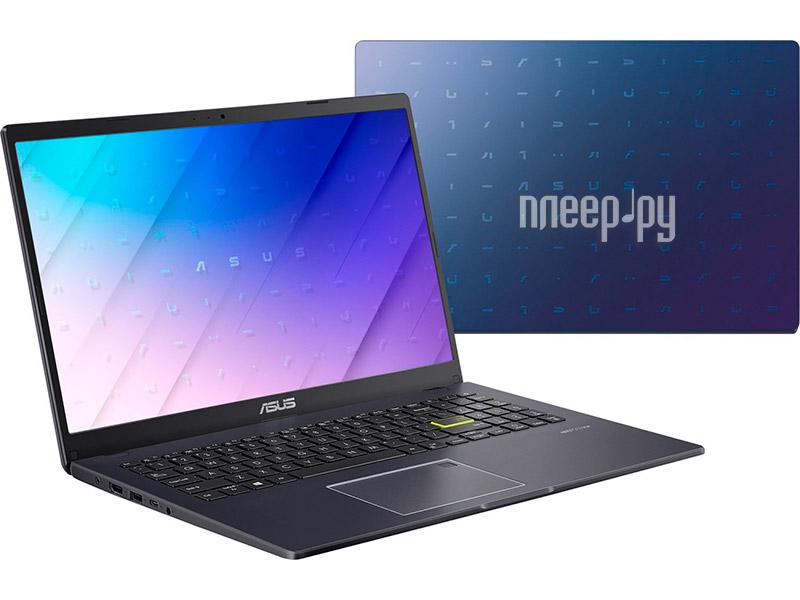 Ноутбук ASUS Laptop E510KA-BQ111T 15.6" FHD Cel N4500/4Gb/128Gb SSD/W10 Blue 90NB0UJ4-M01660