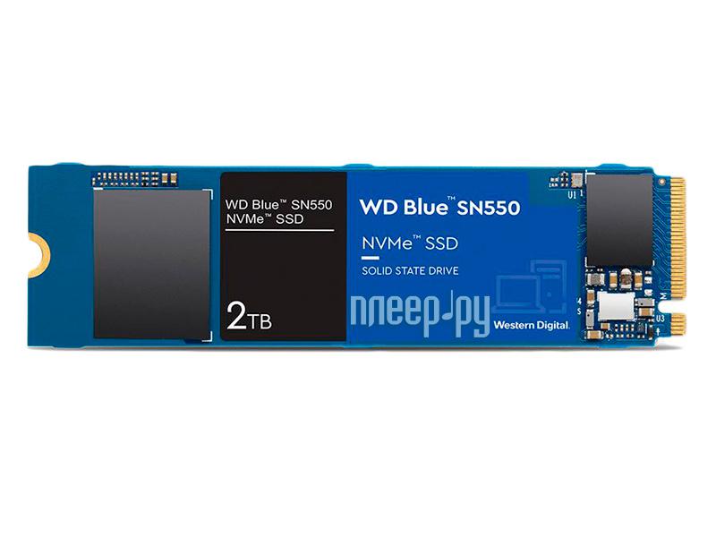 SSD M.2 WD 2TB SN550 Blue (WDS200T2B0C)