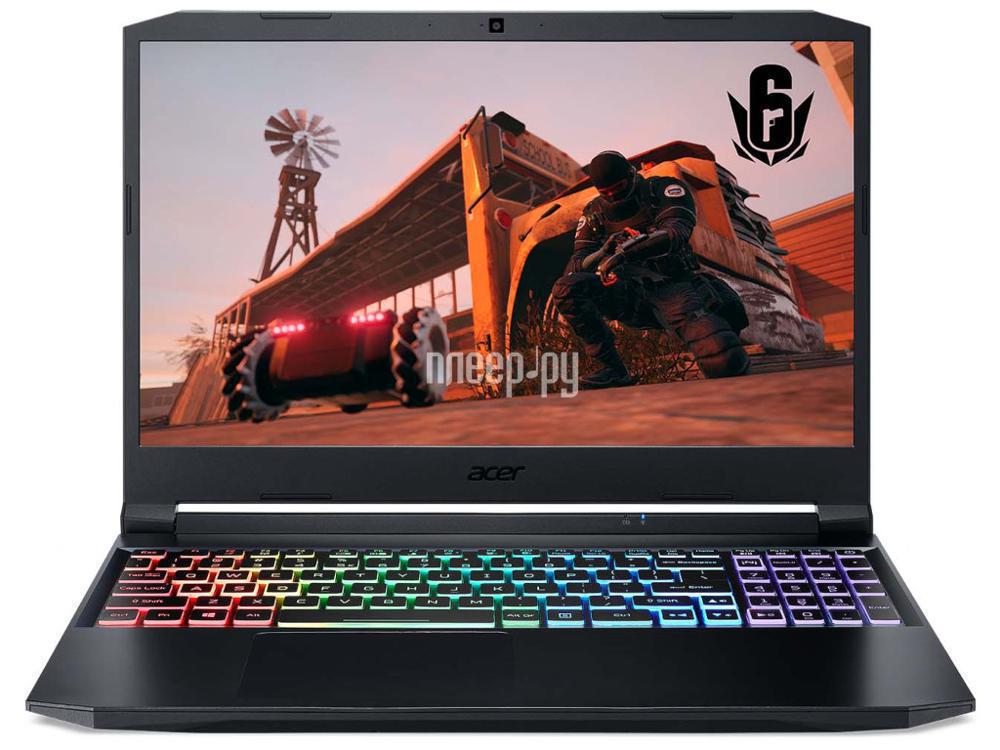 Ноутбук Acer Nitro 5 AN515-57-521K 15.6" FHD 144Hz i5-11400H 16Gb 512Gb SSD RTX3060 6Gb DOS Black NH.QEWER.004