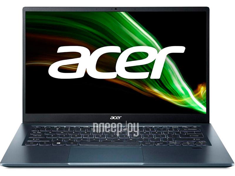 Ноутбук Acer Swift 3 SF314-511-38YS 14" FHD Intel Core Сi3-1115G4 8Gb 256GB SSD No ODD int. w\o OS синий NX.ACWER.003