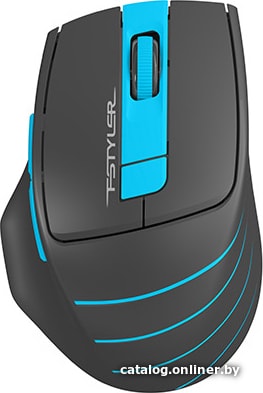 Mouse Wireless A4 Tech Fstyler FG30S Gray-Blue