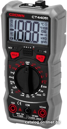 Мультиметр CROWN CT44051 цифровой