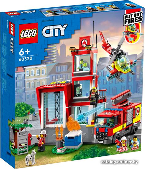 Конструктор Lego City Пожарная часть 60320