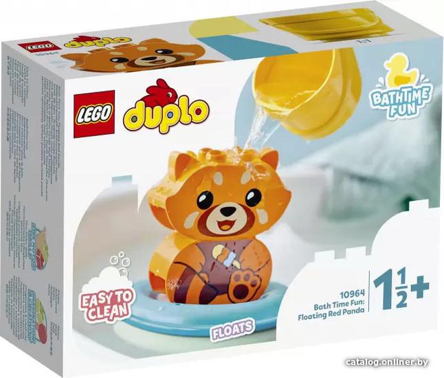 Конструктор Lego Duplo Приключения в ванной: Красная панда на плоту 10964