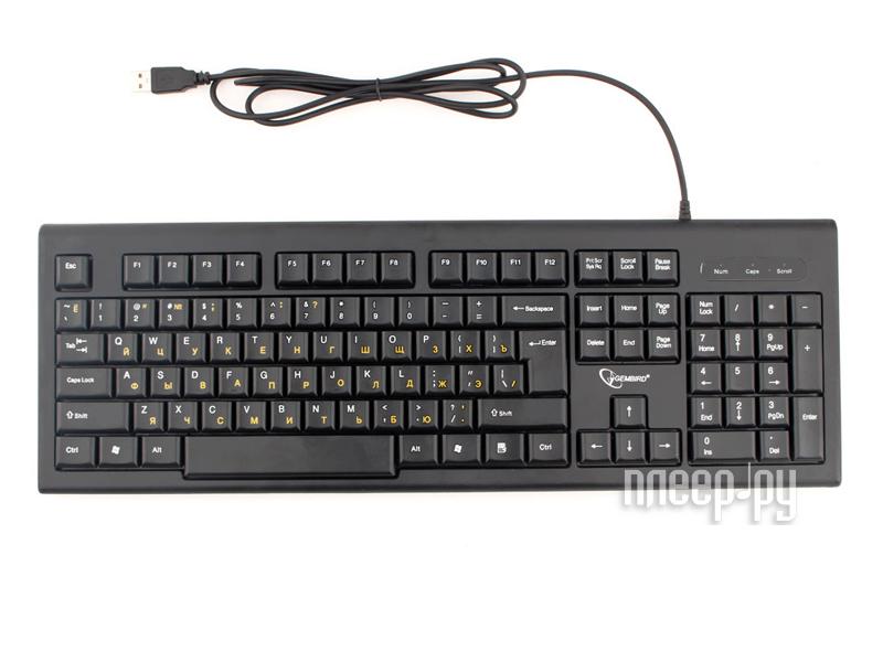 Клавиатура Gembird KB-8354U-BL Black