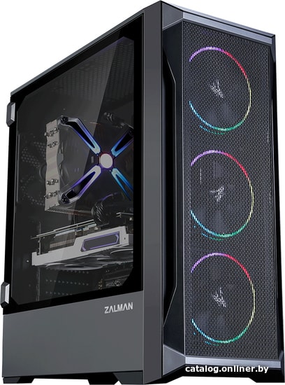 Корпус ATX Без БП Zalman Z8 MS Black (Tower, ATX/mATX)