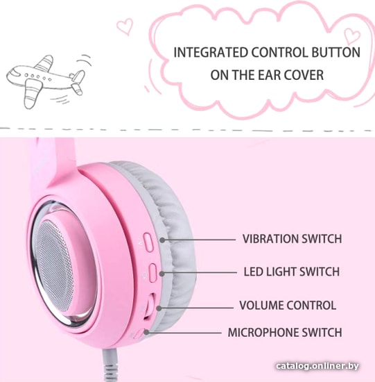 Наушники Somic G951 Pink (G9517P)