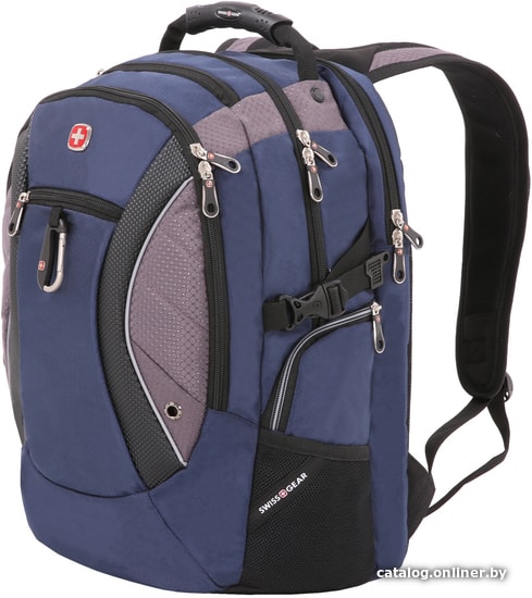 Рюкзак Swissgear 15" синий/серый 35х23х48 см 39 л SA1015315
