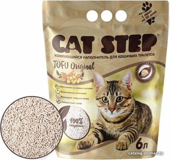 Наполнитель для туалета Cat Step Tofu Original 20333001 (6л)