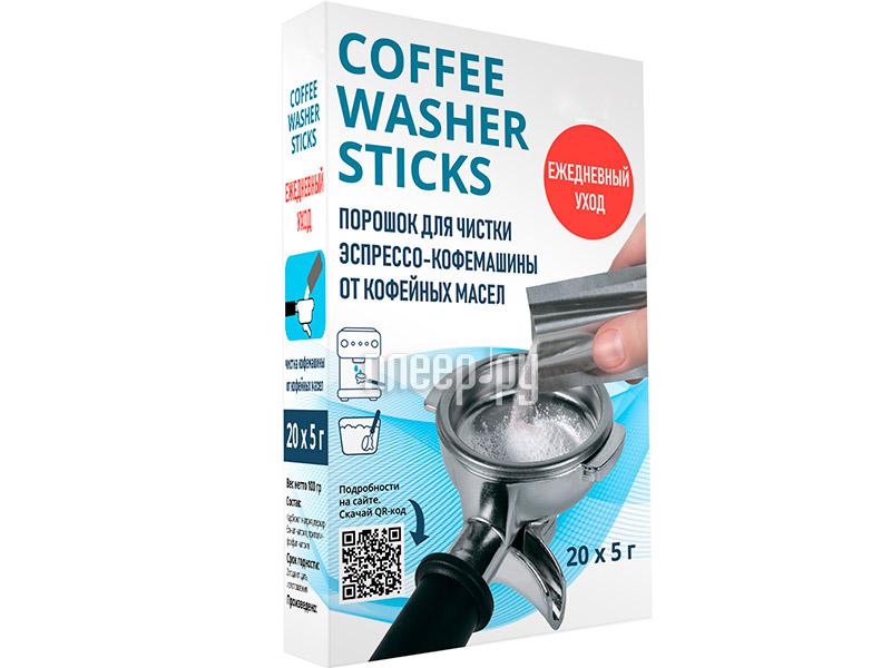 Порошок для очистки рожковой кофемашины Dr.Purity Coffee Washer Sticks 20шт