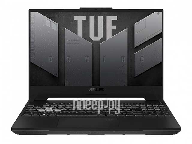 Ноутбук ASUS TUF FX507ZM-HN078 (Intel Core i7-12700H 3.5GHz/16384Mb/512Gb SSD/nVidia GeForce RTX 3060 6144Mb/Wi-Fi/Cam/15.6/1920x1080/No OS) 90NR09A1-M001X0
