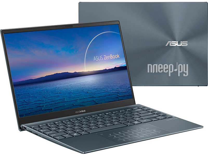 Ноутбук ASUS Zenbook 13 OLED UX325EA-KG758 13.3" Intel Core i5 1135G7 2.4ГГц 8ГБ 512ГБ SSD Intel Iris Xe graphics noOS серый 90NB0SL1-M00E90