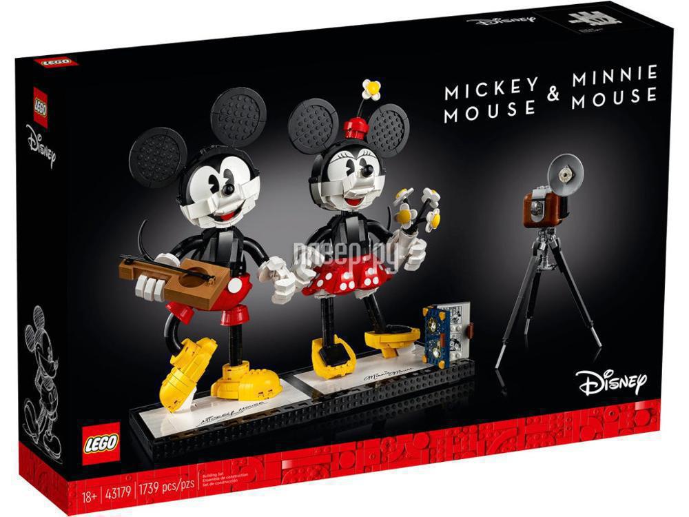 Конструктор Lego Disney Микки Маус и Минни Маус 1739 дет. 43179