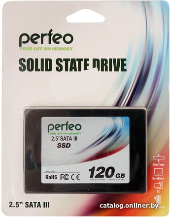 SSD 2,5" SATA-III Perfeo 120Gb (PFSSD120GTLC)