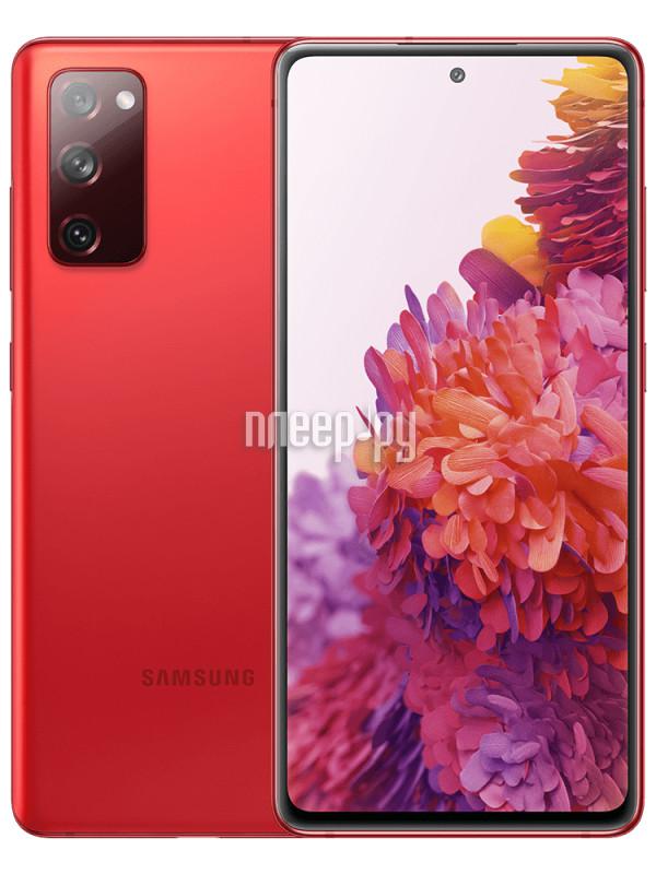 Смартфон Samsung Galaxy S20 FE 128Gb SM-G780G красный SM-G780GZRMSER