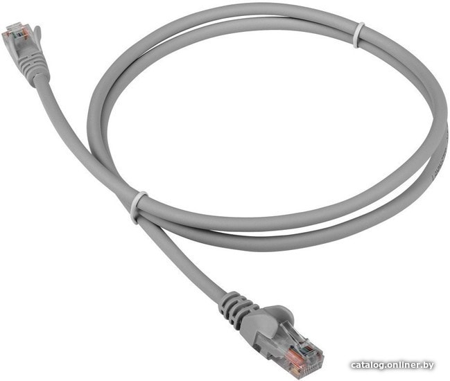 Патч-корд ACD ACD-LPU5E-5DA Cat5e UTP 24AWG 4Pair 7/0.18мм CCA Серый 0.5м (741357)