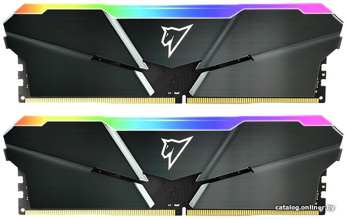 DDR4 16Gb KiTof2 PC-25600 3200MHz Netac Shadow RGB (NTSRD4P32DP-16E) CL16 1.35V RTL