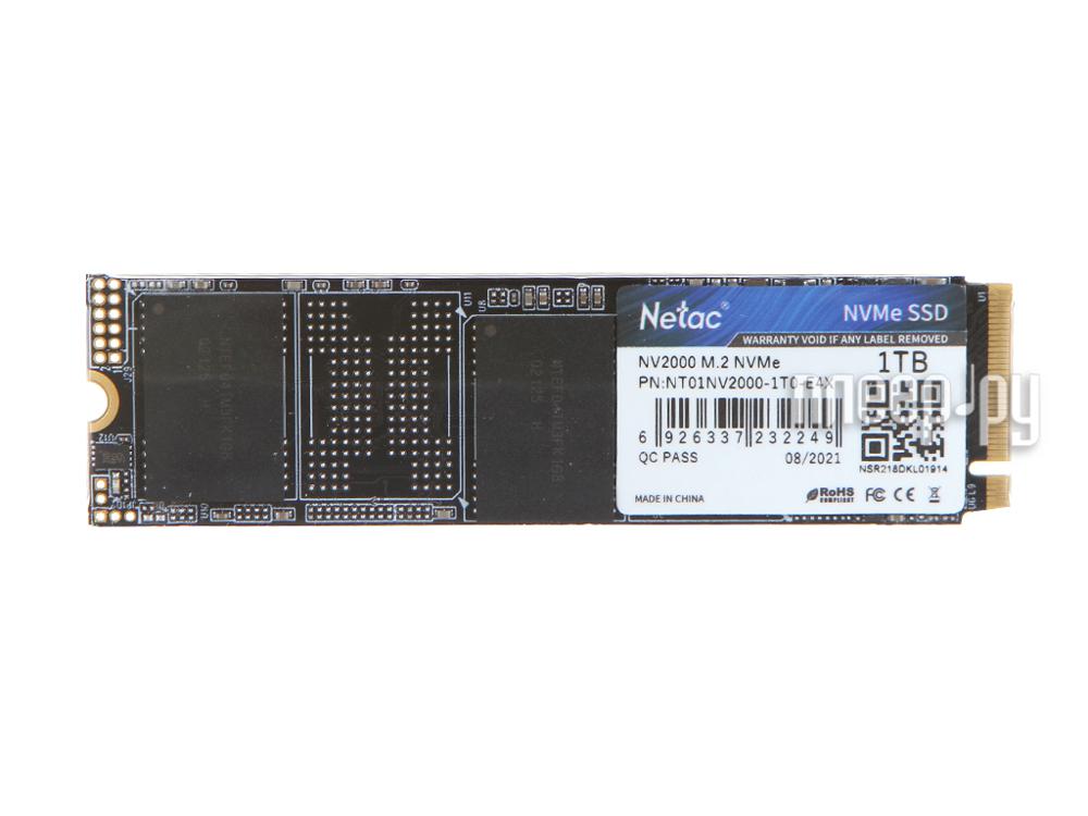SSD M.2 Netac 1Tb NV2000 2280 PCIe (NT01NV2000-1T0-E4X)
