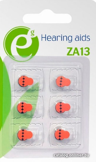 Батарейка Gembird Energenie ZA13 1.4V (6шт) EG-BA-ZA13-01