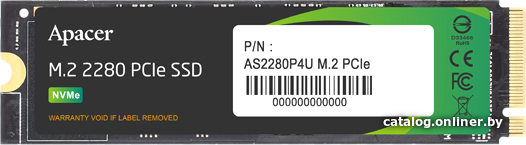 SSD M.2 Apacer 512Gb AS2280P4U (AP512GAS2280P4U-1)