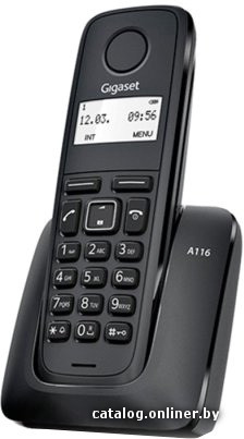 Радиотелефон Gigaset A116 RUS черный S30852-H2801-S301