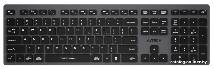 Клавиатура A4 Tech Fstyler FBX50C Gray