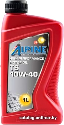 Моторное масло Alpine TS 10W40 0100081 (1л)