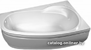 Ванна акриловая AquaFonte Адель 170x100 L (с каркасом и экраном)