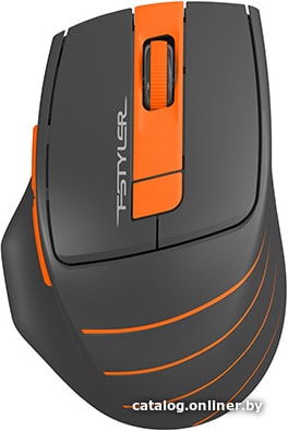 Mouse Wireless A4 Tech Fstyler FG30S Gray-Orange