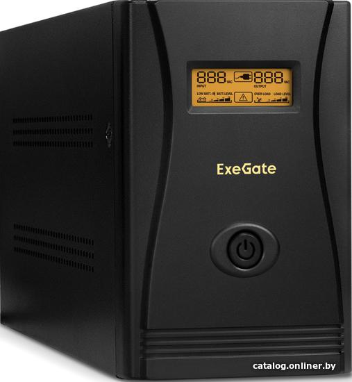 Источник бесперебойного питания ExeGate EP285517RUS SpecialPro Smart LLB-2000.LCD.AVR.C13.RJ.USB EP285517RUS