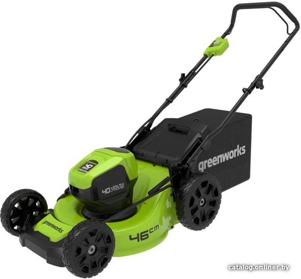 Газонокосилка Greenworks GD40LM46HP (2514407) электрическая