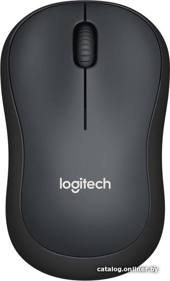 Mouse Wireless Logitech M221 Silent Charcoal (910-006510) Black