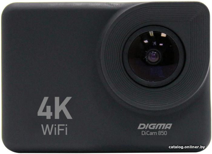 Экшн-камера Digma DiCam 850 черный DC850