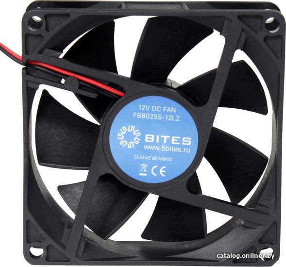 Вентилятор 80mm 5bites FB8025S-12L2