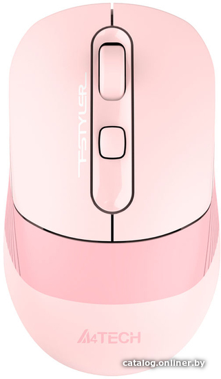 Mouse Wireless A4 Tech Fstyler FB10C Baby Pink