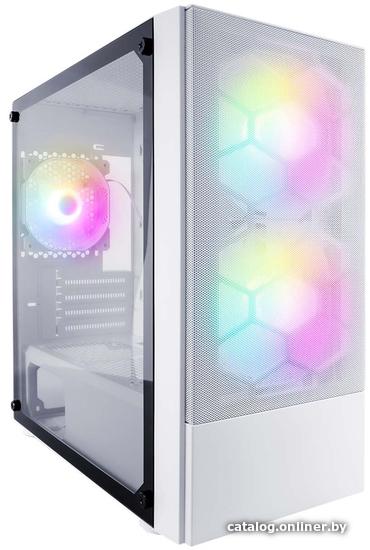 Корпус mATX Без БП 1STPLAYER FIREBASE X4-M White (X4-M-WH-2F1P-W-1F1-W)