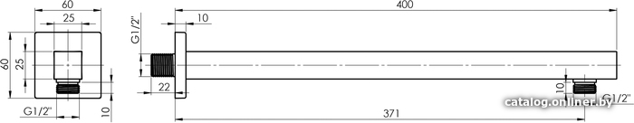 Душевая система Rubineta Thermo-3F-Olo(SQ) 625040