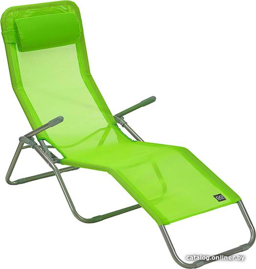Шезлонг GoGarden Comfy Plus зеленый 50314