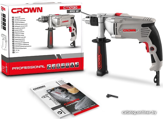 Дрель Crown CT10130