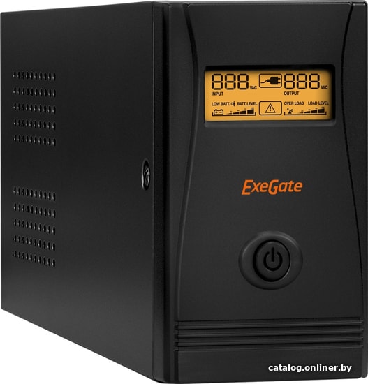 Источник бесперебойного питания ExeGate EP285581RUS SpecialPro Smart LLB-650.LCD.AVR.EURO.RJ.USB