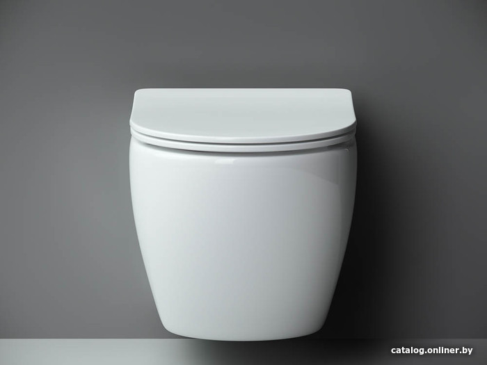 Унитаз подвесной Ceramica Nova Rimless CN4002 (с крепежом и сидением)