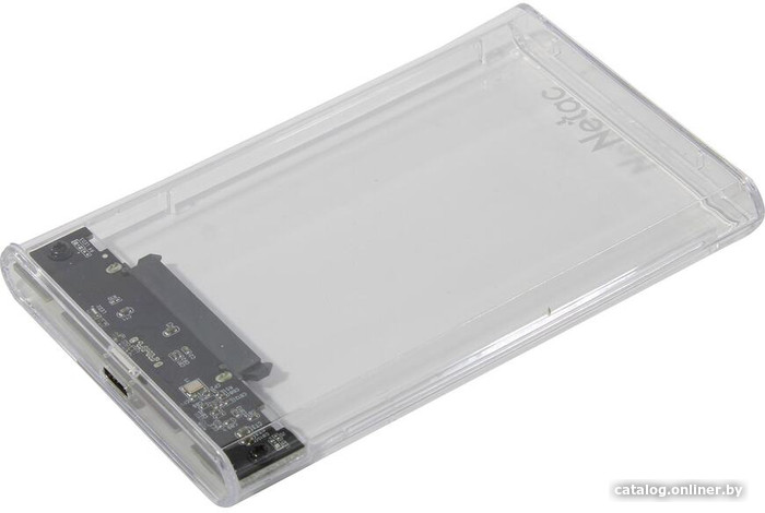 External case for HDD 2,5" Netac WH11 Transparent (NT07WH11-30CC)