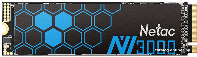 SSD M.2 Netac 250GB 2280 NV3000 NVMe PCIe (NT01NV3000-250-E4X) heat sink