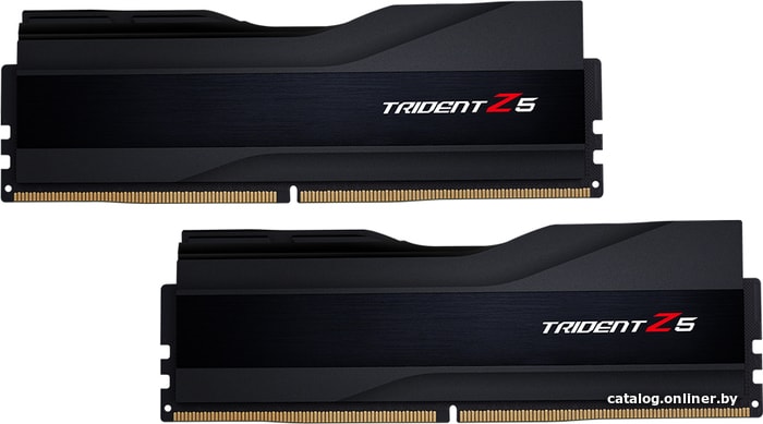 DDR5 32GB (2x16GB) 6400MHz G.Skill Trident Z5 (F5-6400J3239G16GX2-TZ5K) Black CL32 (32-39-39-102) 1.4V