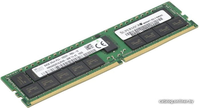 DDR4 ECC REG 64GB (1x64Gb) PC4-23400 2933Mhz Supermicro (MEM-DR464L-HL02-ER29) RDIMM